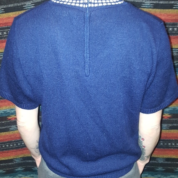 !Vintage! San Remi knit crop top - Picture 3 of 7